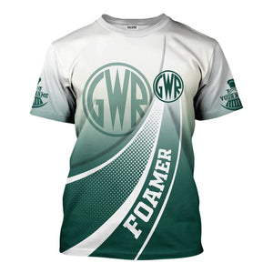 Railspirit Personalized Great Western Railway T-Shirt Railway-Themed Style Shirt Gift Idea For Trainspotter