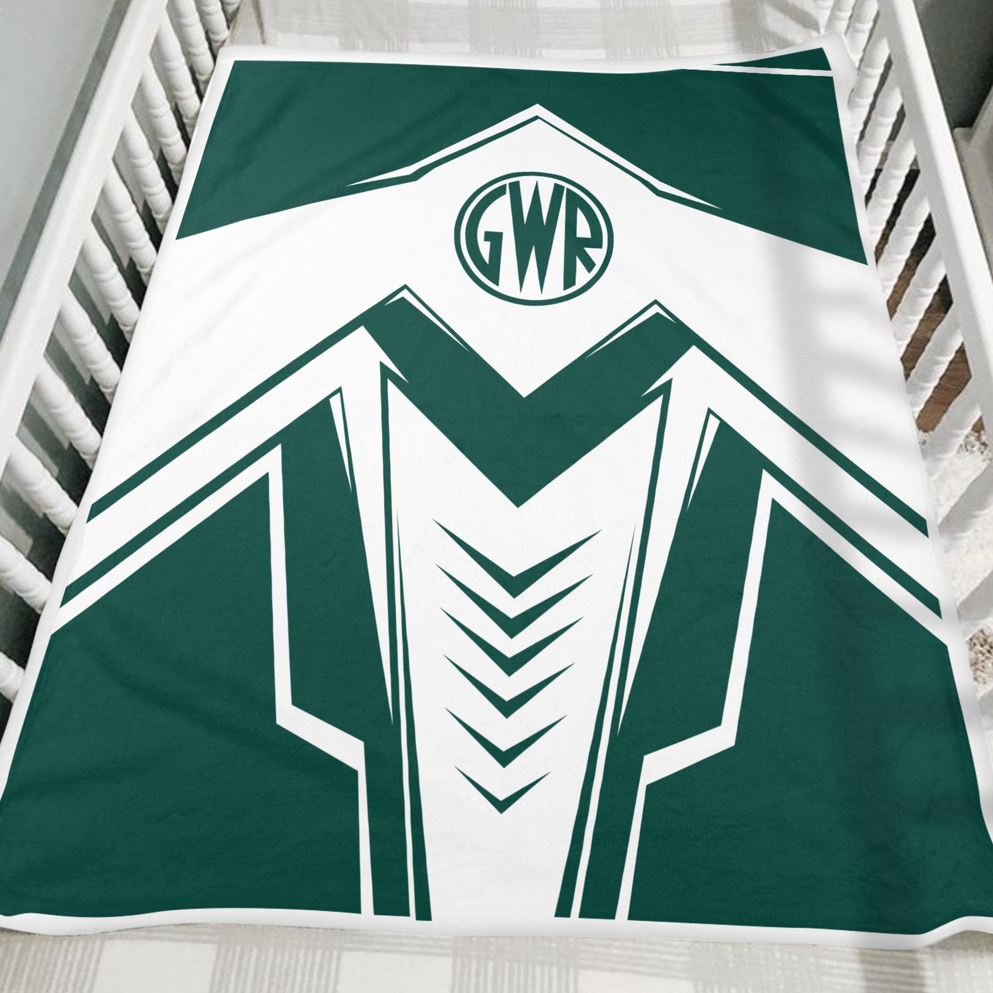 Railspirit Great Western Railway Blanket Railway Trainspotter Style Blanket Gift Idea For Foamers