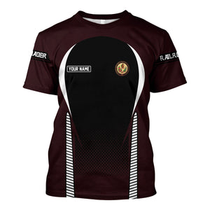 Railspirit Personalized London, Midland and Scottish Railway T Shirt Stress Is Caused By Not Having Enough Trains Shirt All Over Print