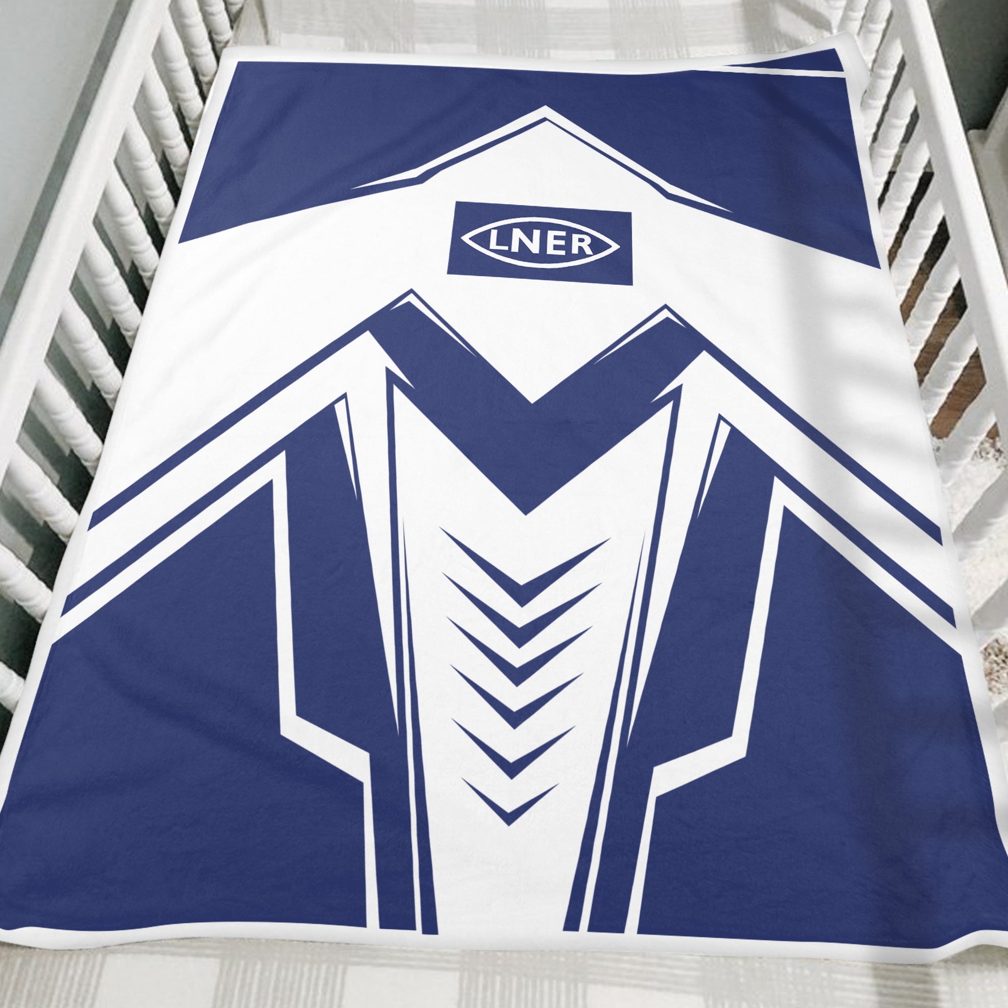 Railspirit London and North Eastern Railway Blanket Railway Trainspotter Style Blanket Gift Idea For Foamers