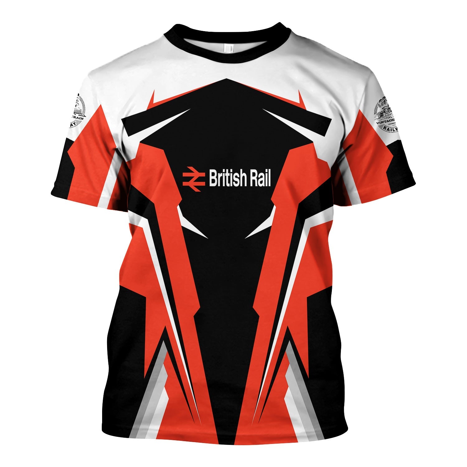 Railspirit Personalized British Railway T Shirt Strong Line Style Train Unisex Shirt All Over Print