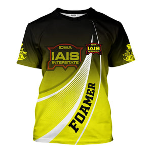 Railspirit Personalized Iowa Interstate Railroad T-Shirt Railway-Themed Style IAIS Shirt Gift Idea For Trainspotter
