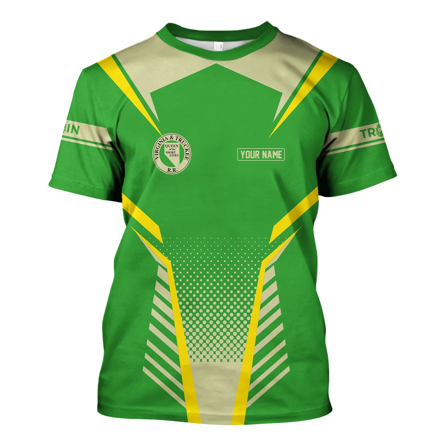 Railspirit Personalized Virginia & Truckee Railroad T Shirt Unisex Train Shirt All Over Print