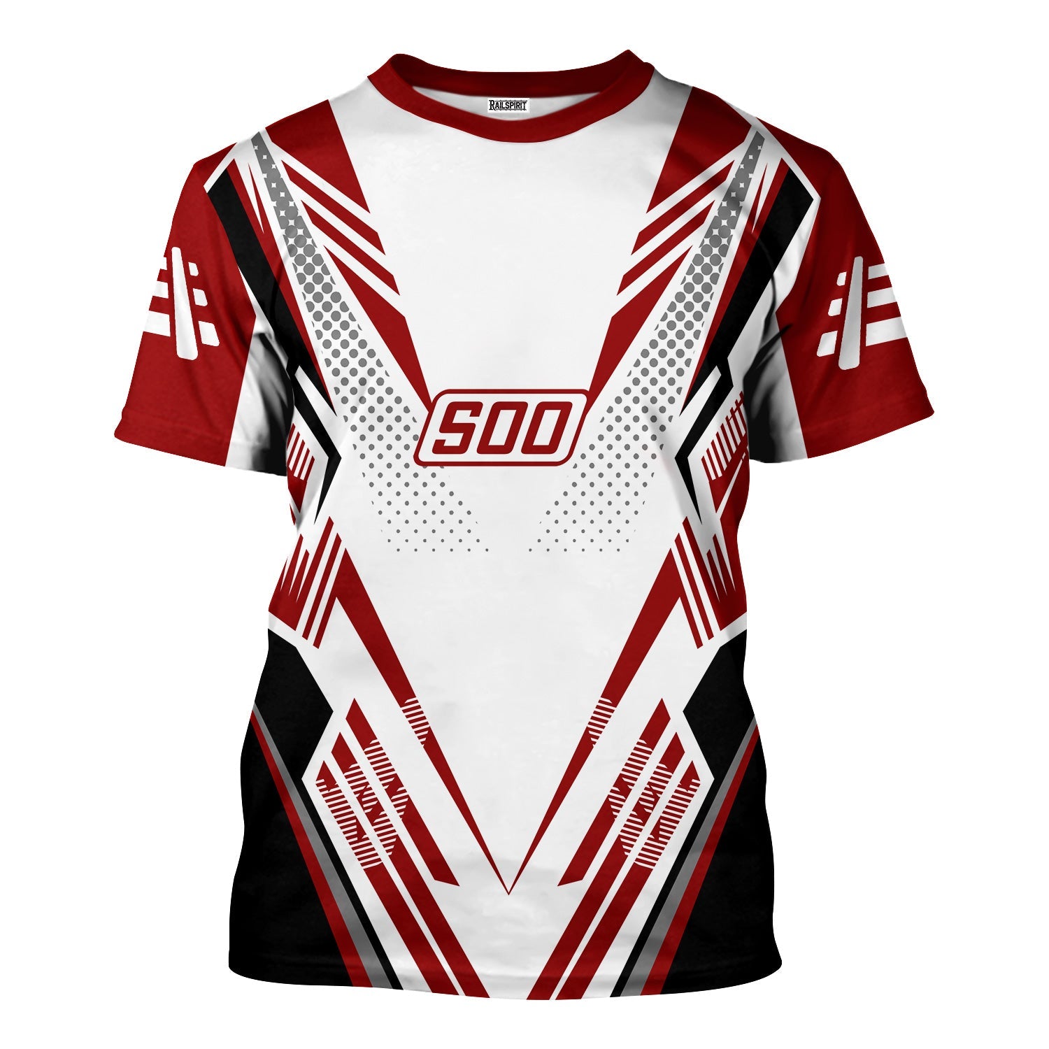 Railspirit Personalized Soo Line Railroad T-Shirt Railroad Tribute Design Train Shirt for Train Lovers