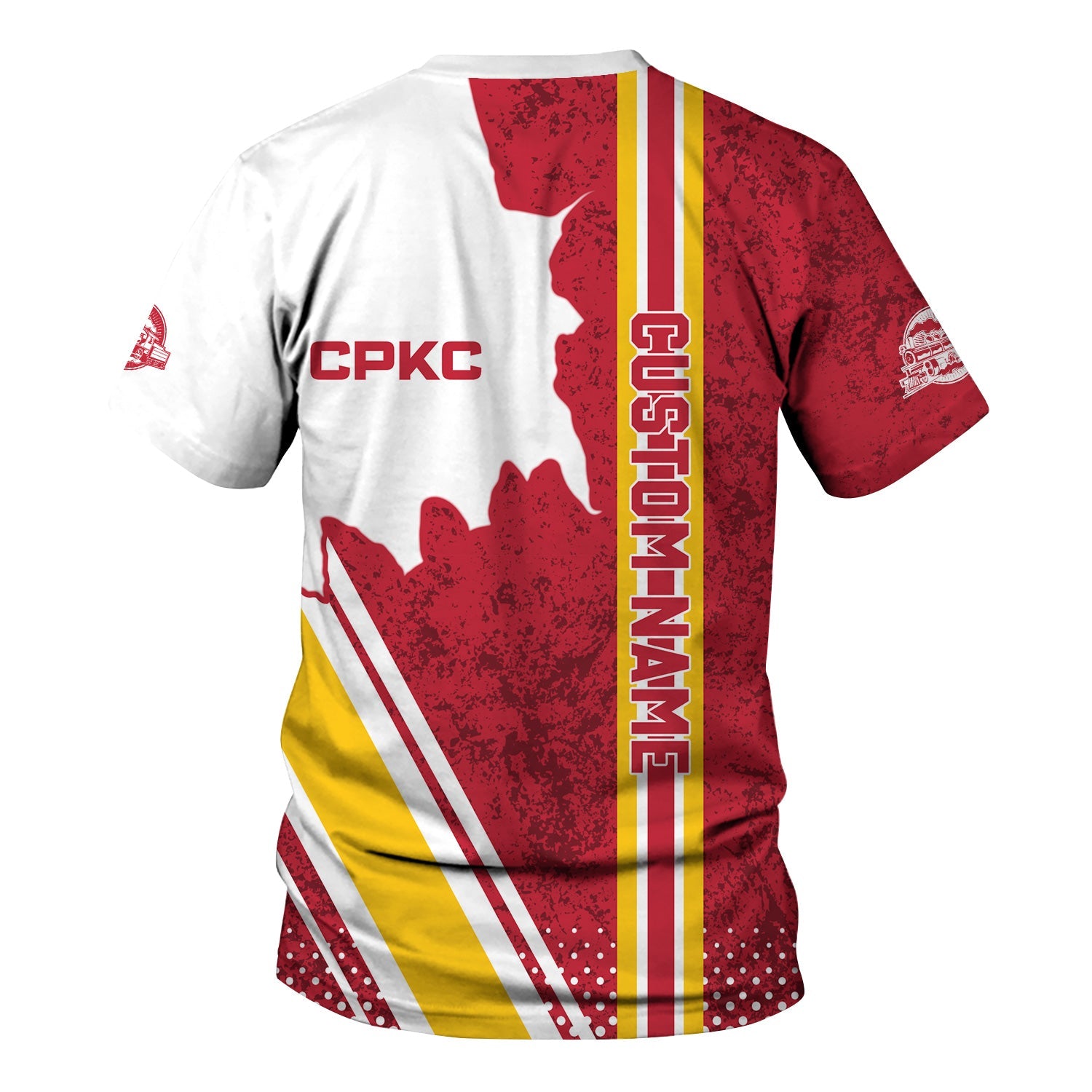 Railspirit Personalized Canadian Pacific Kansas City T-Shirt CPKC All Over Printed Unisex Shirt