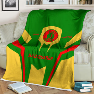 Railspirit Personalized Elgin Joliet And Eastern Railroad Blanket Custom Year Railroader Gift Idea For Train Lover