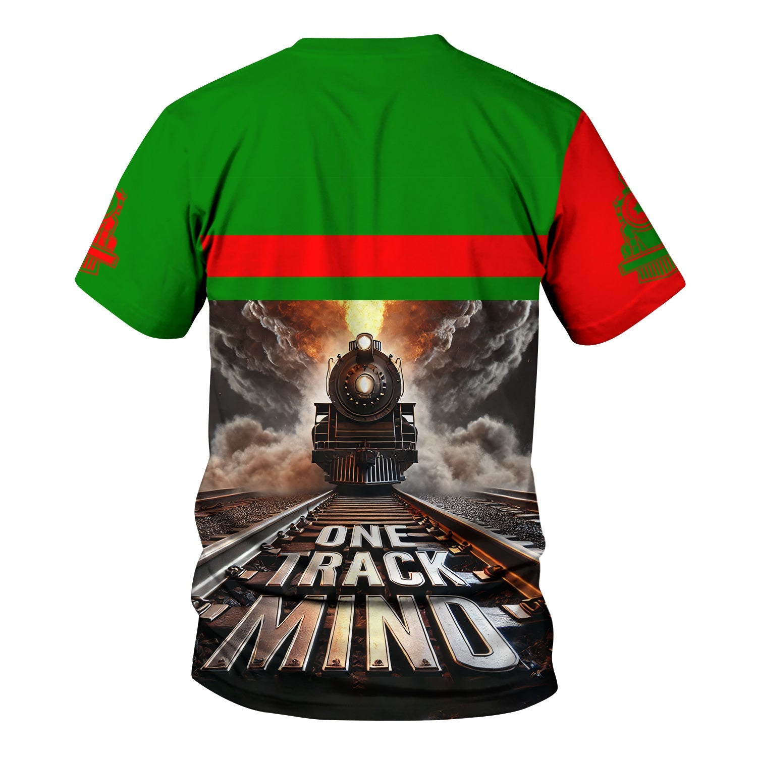 Railspirit Personalized Elgin Joliet And Eastern Railroad T Shirt One Track Mind Train Printed Shirt