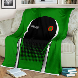 Railspirit Personalized Elgin Joliet And Eastern Railroad Blanket Train Blanket Gift Idea For Train Lover