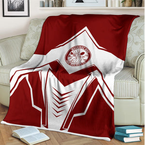 Railspirit Detroit & Mackinac Railroad Blanket Railway Trainspotter Style Blanket Gift Idea For Foamers