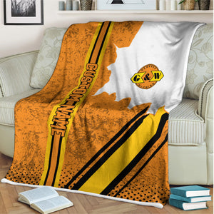 Railspirit Personalized Genesee & Wyoming Inc. Railroad Blanket Vintage All Over Printed Blanket