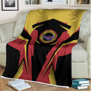 Railspirit Personalized Florida East Coast Railway Blanket Strong Line Train Blanket Gift Idea For Train Lover