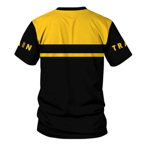 Railspirit Personalized Alaska Railroad T Shirt Train Ticket American Locomotive Printed Train