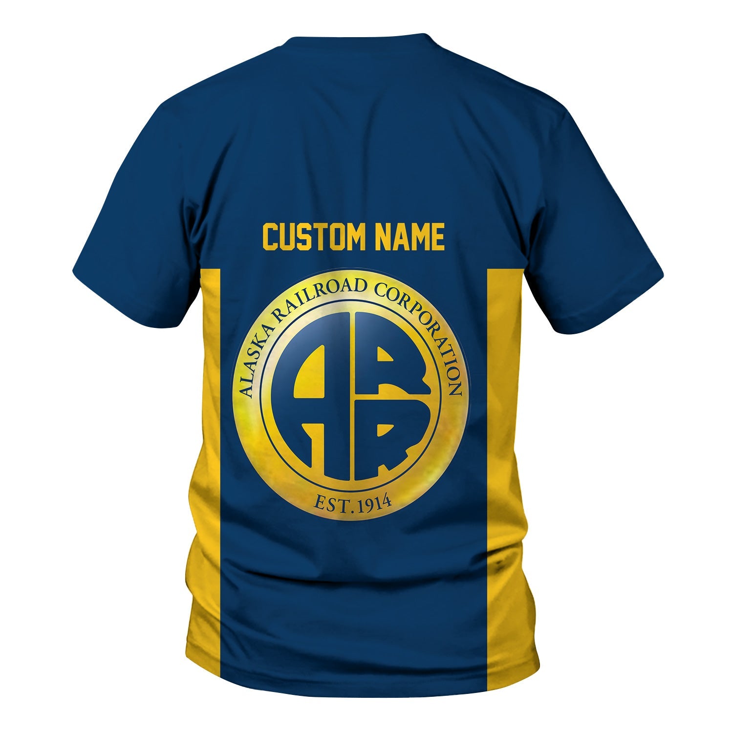 Railspirit Custom Name Alaska Railroad T Shirt Yes I Need All Those Train Printed Shirt
