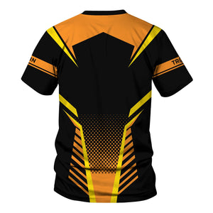 Railspirit Personalized Genesee & Wyoming Inc. Railroad T Shirt Unisex Train Shirt All Over Print