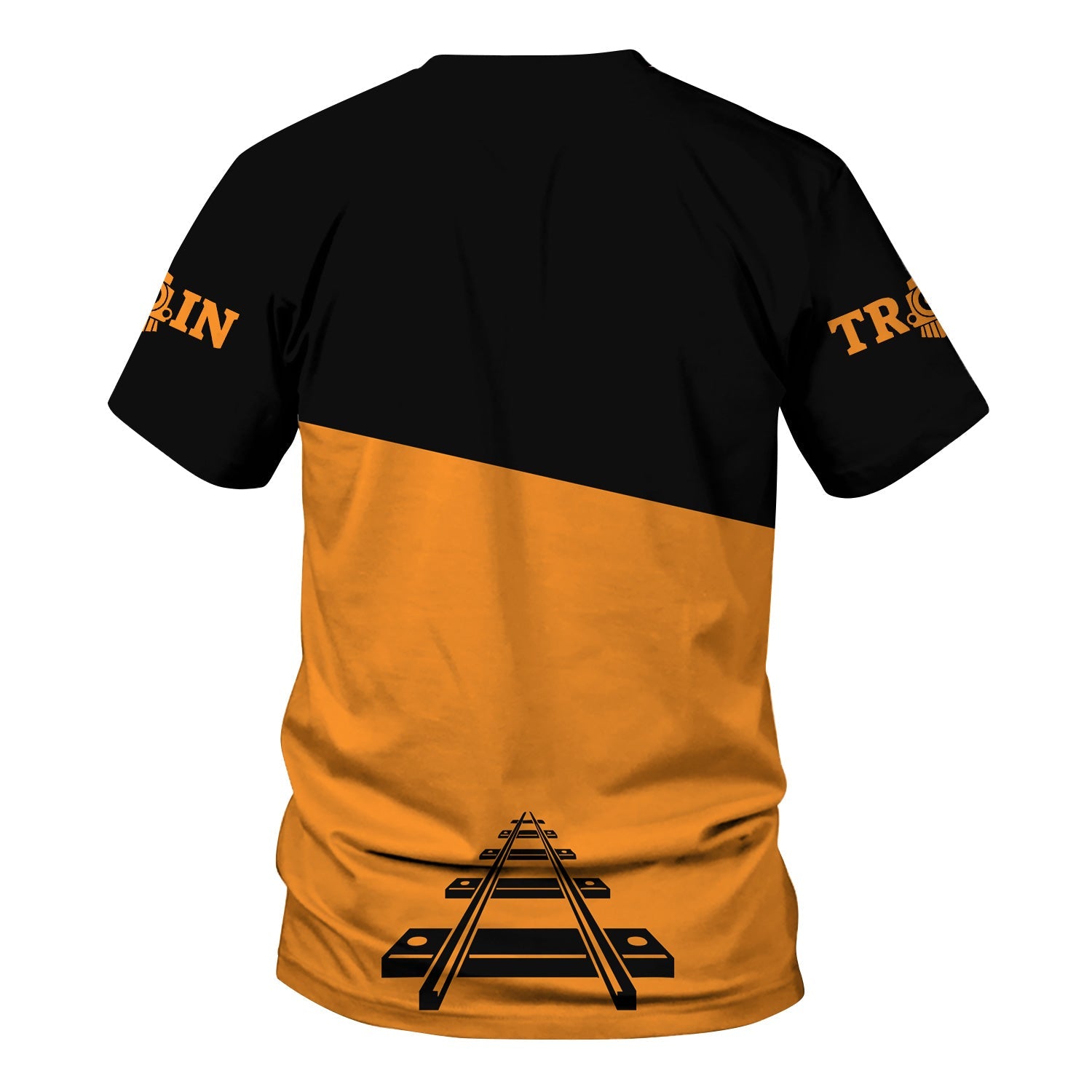 Railspirit Personalized Genesee & Wyoming Inc. Railroad T Shirt One Track Mind Unisex Train Shirt Gift Idea For Train Lover