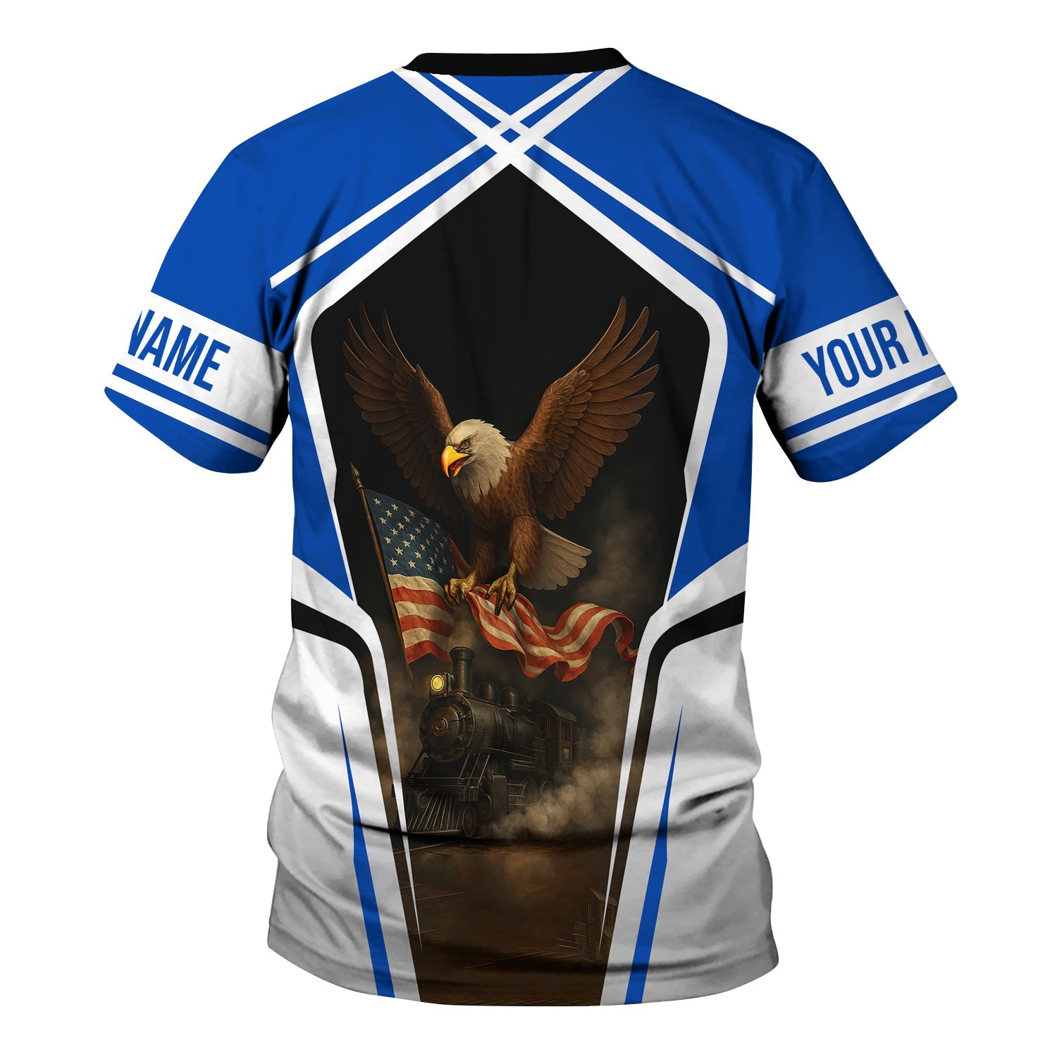 Railspirit Personalized Conrail Railroad T Shirt American Eagle Vintage Train Shirt