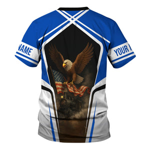 Railspirit Personalized Conrail Railroad T Shirt American Eagle Vintage Train Shirt