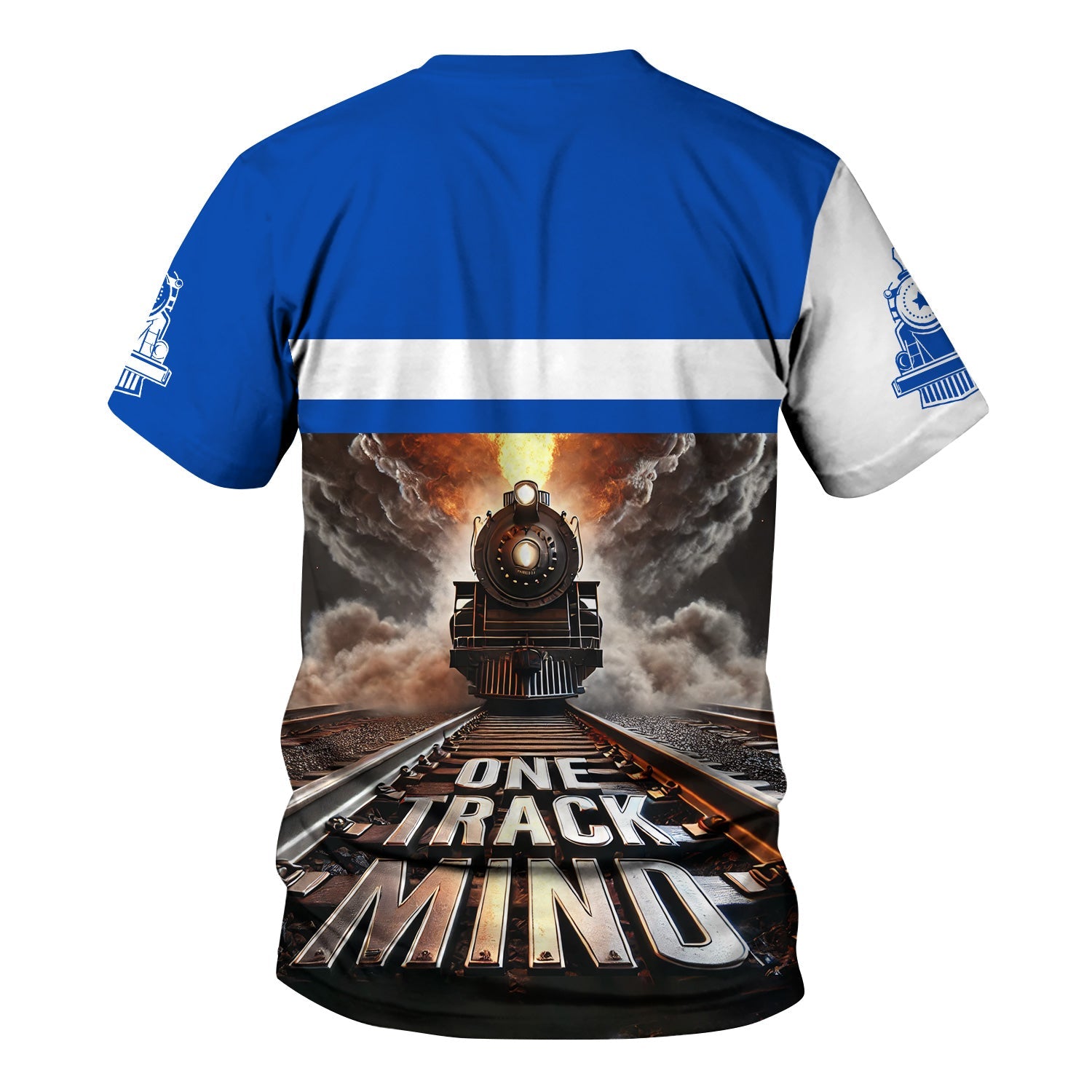 Railspirit Personalized Conrail Railroad T Shirt One Track Mind Train Printed Shirt