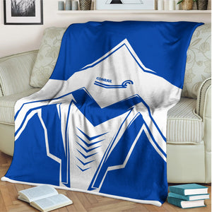 Railspirit Conrail Railroad Blanket Railway Trainspotter Style Blanket Gift Idea For Foamers