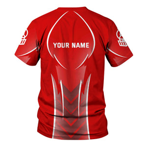 Railspirit Personalized Pennsylvania Railroad T-Shirt Striking Line Style Train Shirt For Locomotive Lovers