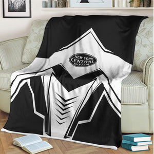 Railspirit New York Central Railroad Blanket Railway Trainspotter Style Blanket Gift Idea For Foamers