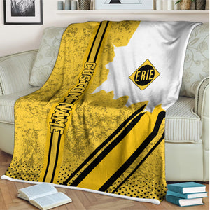 Railspirit Personalized Erie Railroad Blanket Vintage All Over Printed Blanket