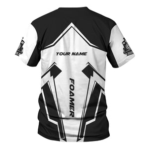 Railspirit Personalized New York Central Railroad T-Shirt Railway Trainspotter Style Shirt Gift Idea For Foamers