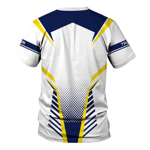 Railspirit Personalized Baltimore and Ohio Railroad T Shirt Unisex B&O Train Shirt All Over Print