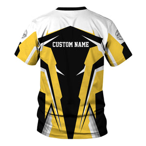 Railspirit Personalized Erie Railroad T Shirt Strong Line Style Train Unisex Shirt All Over Print