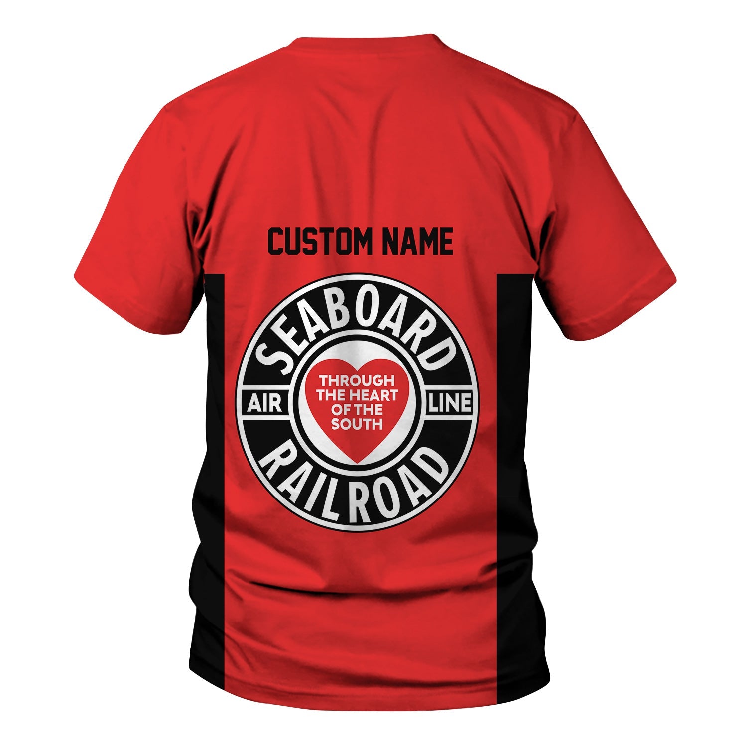 Railspirit Custom Name Seaboard Air Line Railroad T Shirt Yes I Need All Those Train Printed Shirt