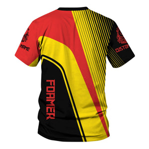 Railspirit Personalized Seaboard Air Line Railroad T-Shirt Vibrant Striking Style Shirt For Rail Enthusiasts