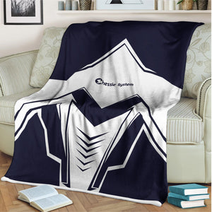 Railspirit Chessie System Railroad Blanket Railway Trainspotter Style Blanket Gift Idea For Foamers