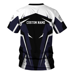 Railspirit Personalized Chessie System Railroad T Shirt Strong Line Style Train Unisex Shirt All Over Print