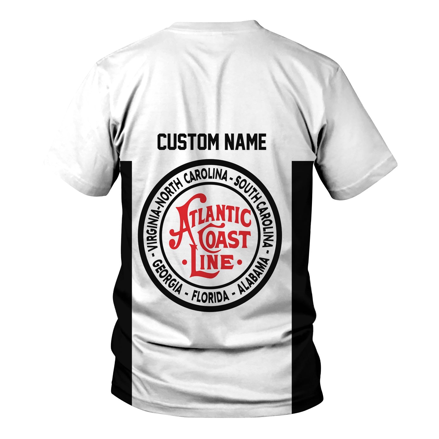 Railspirit Custom Name Atlantic Coast Line Railroad T Shirt Yes I Need All Those Train Printed Shirt