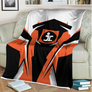 Railspirit Personalized Illinois Central Railroad Blanket Strong Line Train Blanket Gift Idea For Train Lover