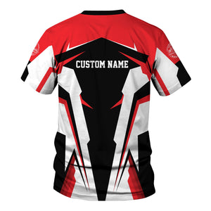 Railspirit Personalized Chicago, Milwaukee, St. Paul and Pacific Railroad T Shirt Milwaukee Road Strong Line Style Train Unisex Shirt All Over Print