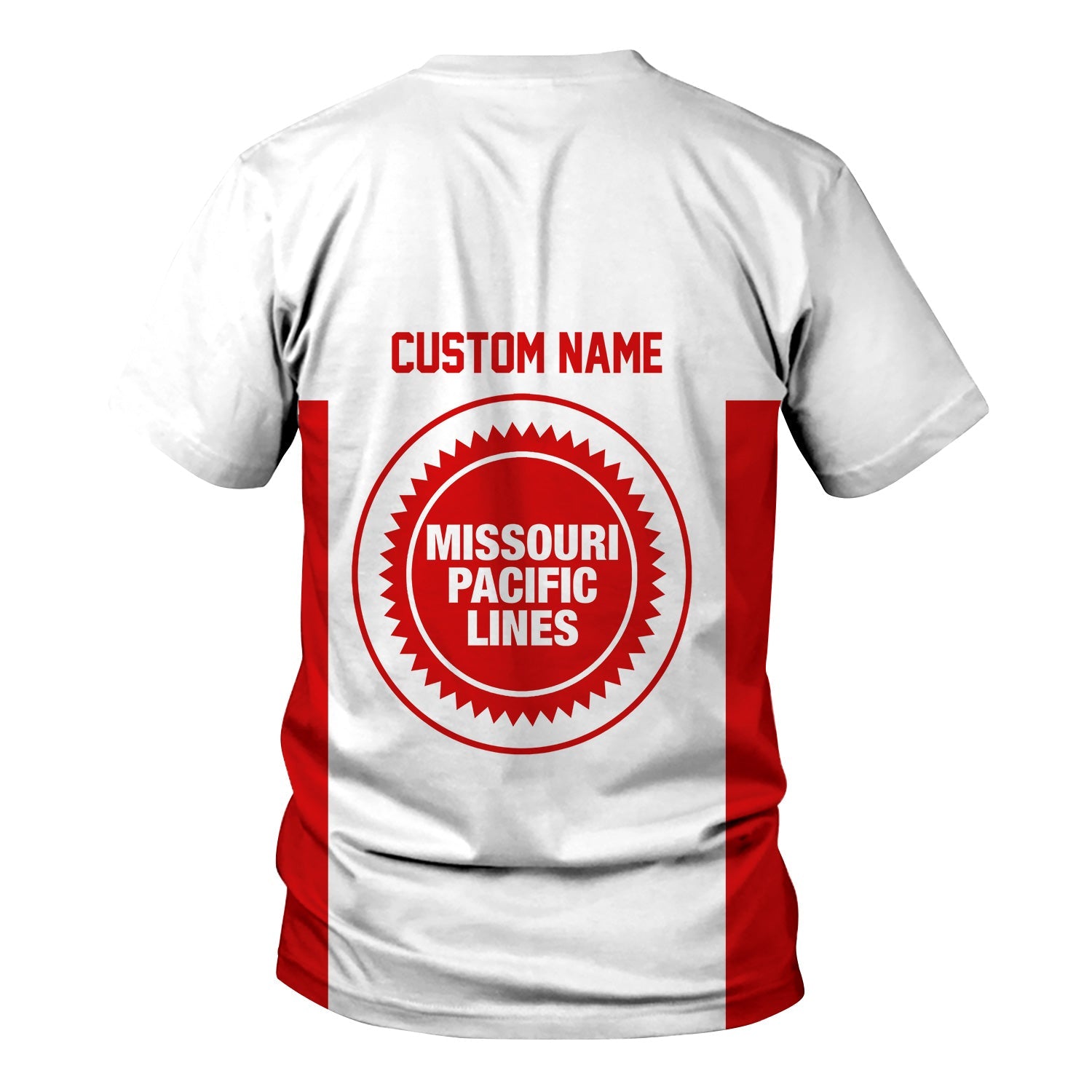 Railspirit Custom Name Missouri Pacific Railroad T Shirt Yes I Need All Those Train Printed Shirt