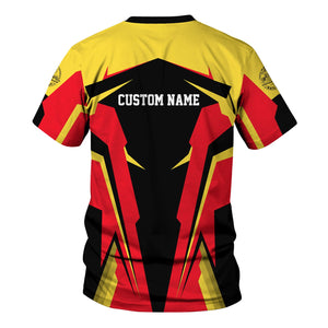 Railspirit Personalized Wabash Railroad T Shirt Strong Line Style Train Unisex Shirt All Over Print