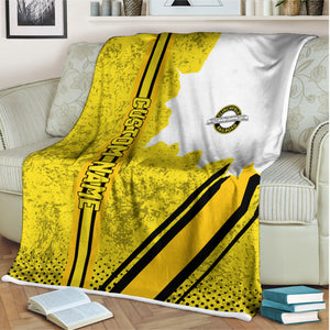 Railspirit Personalized Clinchfield Railroad Blanket Vintage All Over Printed Blanket