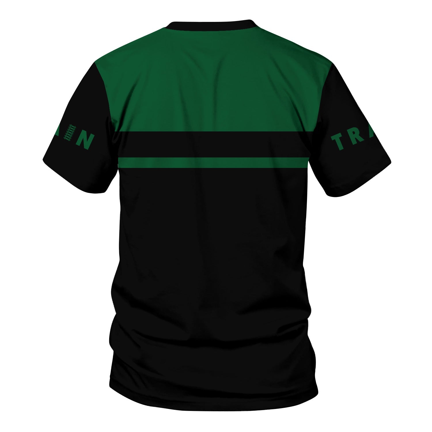 Railspirit Personalized Maine Central Railroad T Shirt Train Ticket American Locomotive Printed Train