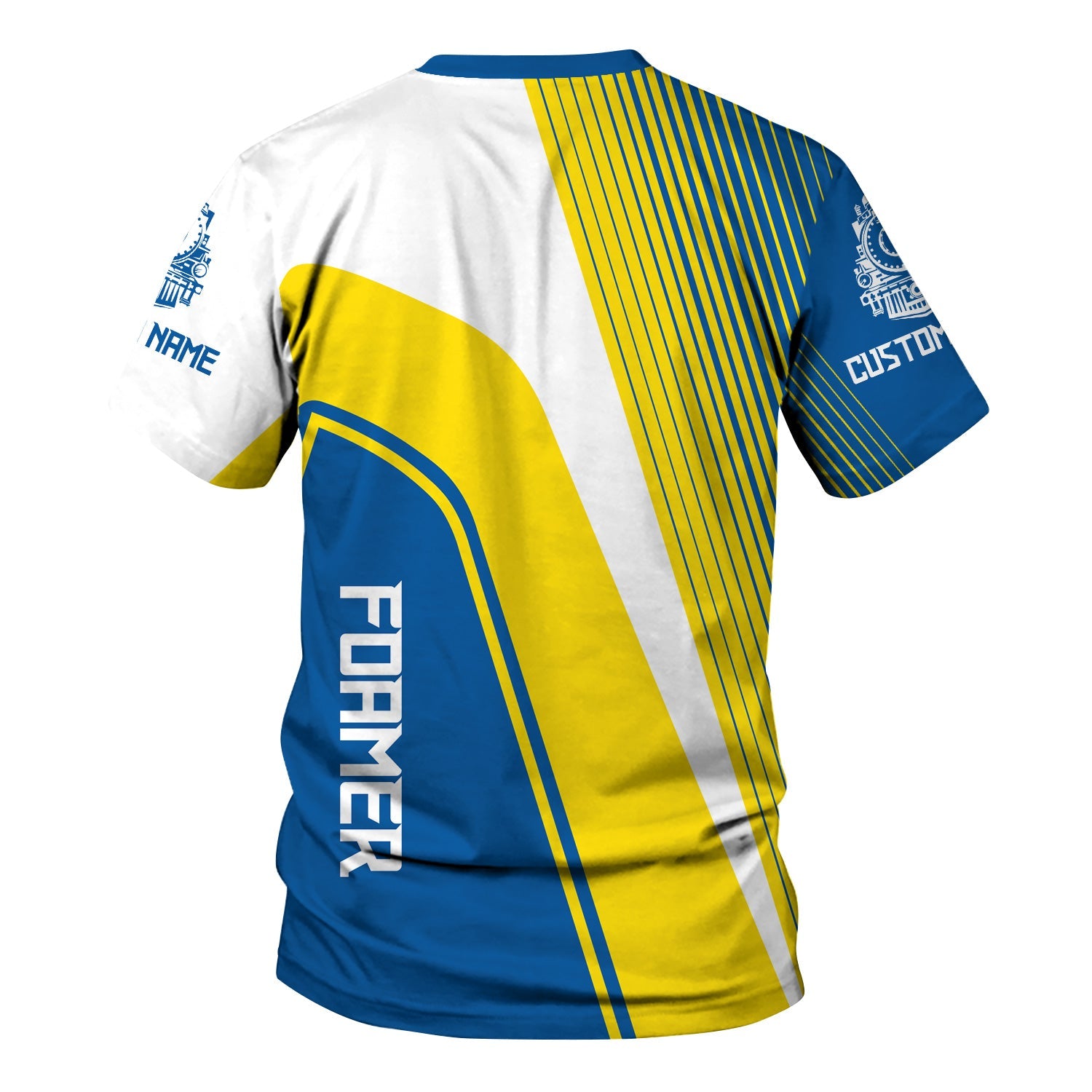 Railspirit Personalized Union Pacific Railroad T-Shirt Vibrant Striking Style Big Boy Shirt For Rail Enthusiasts