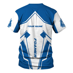 Railspirit Personalized Union Pacific Railroad T-Shirt Railway Trainspotter Style Big Boy Shirt Gift Idea For Foamers