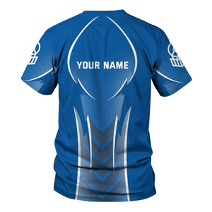 Railspirit Personalized Union Pacific Railroad T-Shirt Striking Line Style Big Boy Train Shirt For Locomotive Lovers