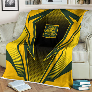 Railspirit New York, New Haven and Hartford Railroad Blanket Lightning Graphic Style New Haven Railroad Blanket Gift Idea For Train Lover