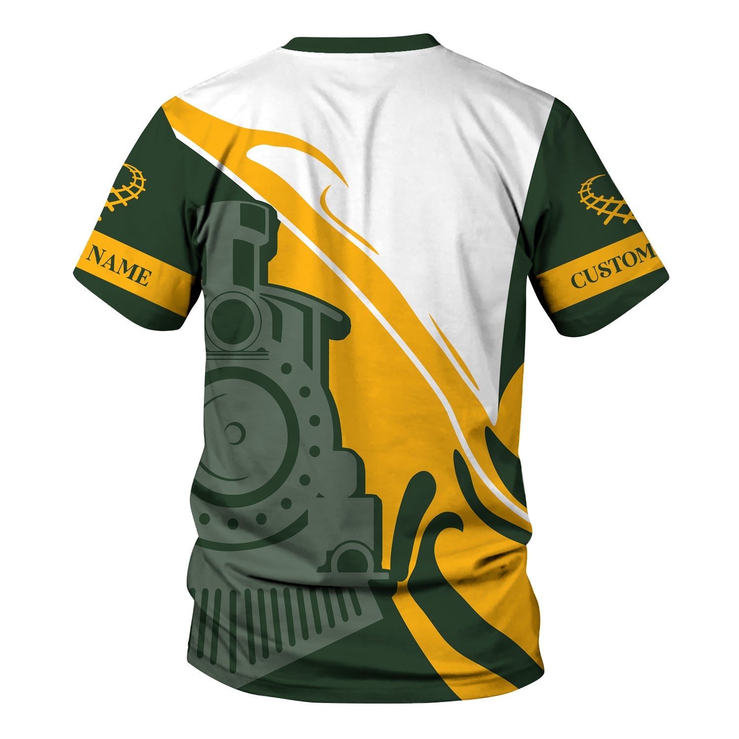 Railspirit Personalized New York, New Haven and Hartford Railroad T-Shirt Flame-Inspired Style New Haven Railroad Shirt Gift Idea For Train Lovers