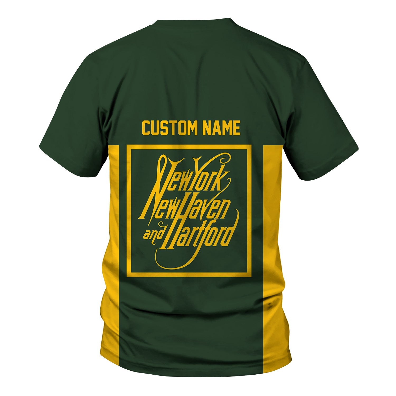 Railspirit Custom Name New York, New Haven and Hartford Railroad T Shirt Yes I Need All Those Train New Haven Railroad Printed Shirt