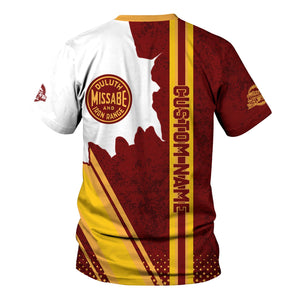 Railspirit Personalized Duluth, Missabe, & Iron Range Railroad T-Shirt All Over Printed Unisex Shirt