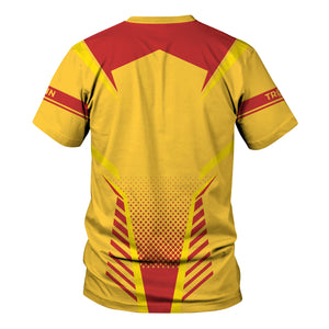 Railspirit Personalized Louisville and Nashville Railroad T Shirt Unisex L&N Train Shirt All Over Print