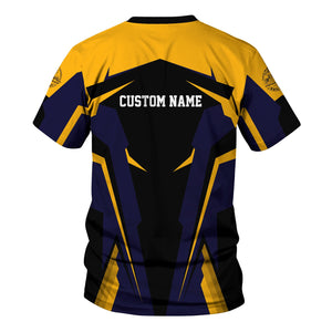 Railspirit Personalized Chesapeake and Ohio Railway T Shirt C&OStrong Line Style Train Unisex Shirt All Over Print