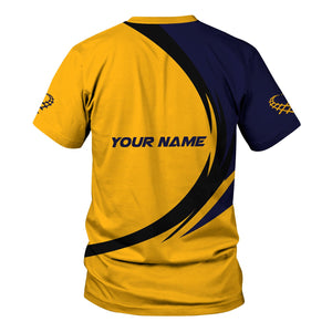 Railspirit Personalized Chesapeake and Ohio Railway T-Shirt Unique Graphic Style C&O Shirt For Train Enthusiasts